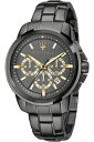 腕時計　ウォッチ　アラームマンマセラティマセラティブラックステンレスreloj hombre maserati successo r8873621007 de acero inoxidable negro