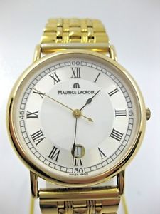 【送料無料】腕時計 ウォッチ モーリスロアゴールドスチールクオーツmaurice lacroix acero oro 69686 pm quartz fecha reloj hombre 【送料無料】腕時計 ウォッチ モーリスロアゴールドスチールクオーツmaurice lacroix acero oro 69686 pm quartz fecha reloj hombre