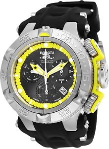 【送料無料】腕時計　ウォッチ　マンスイスアラームブラックストラップnuevo hombre invicta 25350 subaqua 50mm suizo z60 cuarzo reloj correa negra