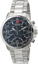 【送料無料】腕時計 ウォッチ クロノグラフアラームミリスイスswiss military para hombre negro crongrafo reloj sm34208aeuh04ms pvp 395