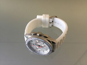 【送料無料】腕時計　ウォッチ　メルセデスベンツクロノグラフスポーツファッションシリコーンブレスレットホワイトmercedesbenz chronograph deporte seora fashion 20atm blanco con pulsera silicona