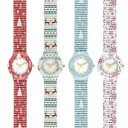 【送料無料】腕時計 ウォッチ オロロジオヒップホップクリスマスコレクションビアンコロッソクリスマスorologio hip hop xmas collection natale small 32mm bianco rosso christmas