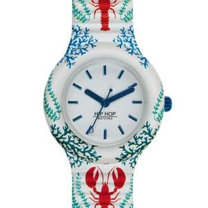 【送料無料】腕時計　ウォッチ　ヒップシリコンビアンコホップorologio hip hop under the water hwu0881 silicone bianco small 32mm aragosta