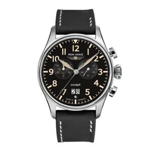 【送料無料】腕時計　ウォッチ　アニーキャブクオーツjunkers iron annie cabina cuarzo, 51862, laco, negro