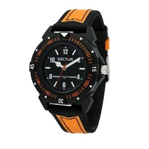 【送料無料】腕時計 ウォッチ テンポエクスパンダセクタヌオーヴォorologio solo tempo 3h uomo sector expander 90 r3251197057 nero arancione nuovo