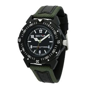 【送料無料】腕時計　ウォッチ　テンポエクスパンダセクタグリーンorologio solo tempo, 3h uomo sector expander 90 r3251197059 verde nero originale