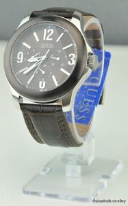 【送料無料】腕時計　ウォッチ　オリジナルウォッチnueva y elegante 100 original hombres reloj guess cuero marrn multifunctions