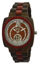 【送料無料】腕時計　ウォッチ　オロロジオゲントウォッチorologio green time automatico uomo watch wood zw071b legno sandalo 43mm gent