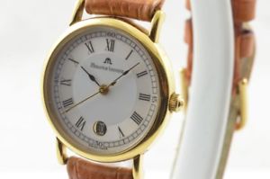 【送料無料】腕時計　ウォッチ　モーリスロアカリプソレディスチールクオーツゴールドミリmaurice lacroix calypso seora reloj acero dorado quartz 28mm 89685