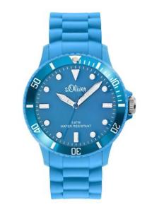 【送料無料】腕時計　ウォッチ　オリバーシリコーンsoliver big one reloj de hombre so2319pq anlogo silicona azul