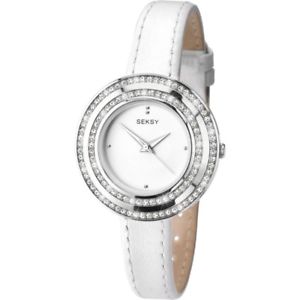 【送料無料】腕時計 ウォッチ seksy damas reloj de conjunto de cristal y collar conjunto 2075p