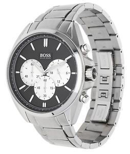 【送料無料】腕時計　ウォッチ　ヒューゴボスクロノグラフシルバーhugo boss seores reloj pulsera chronograph plata 1512883