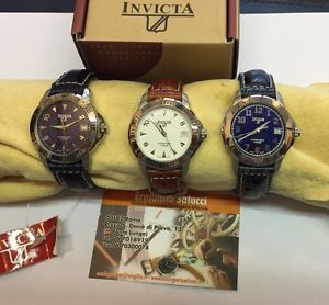 【送料無料】腕時計 ウォッチ orologio invicta in acciaio movimento automatico eta ref 3621115035