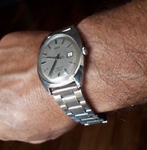 【送料無料】腕時計 ウォッチ ヴィンテージtimex automatic watch orologio inglese vintage 70 tutto inoxcollezione