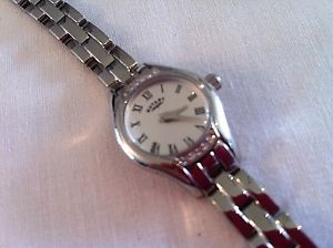 【送料無料】腕時計　ウォッチ　クリスタルレディースセットステンレスロータリーポンドreloj de pulsera conjunto de cristal giratorio seoras de acero inoxidable lb086201