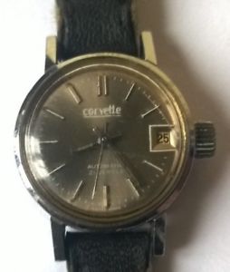 【送料無料】腕時計　ウォッチ　ジョリーコルベットjolie montre automatic femme vintage corvette mvt eta 2671 pa