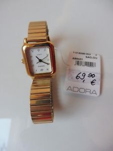 【送料無料】腕時計 ウォッチ ベラゴールデンステンレス__ bella, fino reloj de pulsera __ adora __ acero inoxidable dorado __ nuevo __