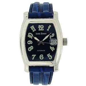 andredumont de caballero automtico fecha azul efecto cocodrilo reloj pulseraワニ※注意※NYからの配送になりますので2週間前後お時間をいただきます。人気の商品は在庫が無い場合がございます。ご了承くださいませ。サイズの種類の商品は購入時の備考欄にご希望のサイズをご記載ください。　携帯メールでの登録ですと楽天からのメールが届かない場合がございます。