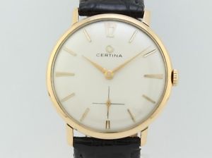 【送料無料】腕時計 ウォッチ ブランドゴールドビンテージcertina vintage manual winding gold