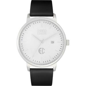 【送料無料】腕時計 ウォッチ ペレネロビアンコorologio uomo enrico coveri ectc016 pelle nero bianco 42mm man