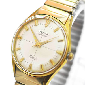 【送料無料】腕時計 ウォッチ オリジナルビンテージスリップクロックマンゴールドvintage original dugena slipfix reloj pulsera reloj hombre automatic dorado 【送料無料】腕時計 ウォッチ オリジナルビンテージスリップクロックマンゴールドvintage original dugena slipfix reloj pulsera reloj hombre automatic dorado