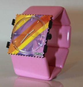 【送料無料】腕時計　ウォッチ　アラームスタンプモンパルナスクラシックローズサstamps reloj rag 1111088 stamps esfera belta classic rose basic rosa