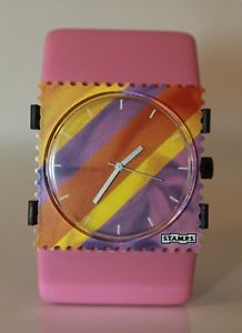 【送料無料】腕時計 ウォッチ アラームスタンプモンパルナスクラシックローズサstamps reloj rag 1111088 stamps esfera belta classic rose basic rosa
