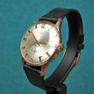 【送料無料】腕時計 ウォッチ ビンテージスイスクロックnuevo anunciotitan gentleman vintage 1950s gold plated watch agrono 152 reloj montre swiss