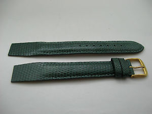 【送料無料】腕時計 ウォッチ セロンブレスレットbracelet en lezard vert pour montre a anses fixes t18