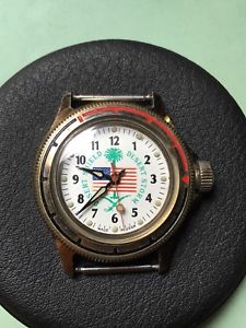 【送料無料】腕時計　ウォッチ　シールドストームソrare vostok amphibia true military desert shield storm ussr usa little