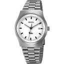 【送料無料】腕時計 ウォッチ ビンテージビアンコクラシコorologio breil manta vintage tw1341 bracciale acciaio bianco classico retr