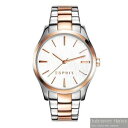 【送料無料】腕時計 ウォッチ アラームオードリーレディーesprit reloj audrey twotone es108132008 seora reloj pulsera bicolor platarosgold