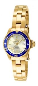 【送料無料】腕時計 ウォッチ プロダイバーゴールド14126 invicta 24mm mujer pro diver 18ct oro metalizadocromado