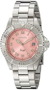 【送料無料】腕時計 ウォッチ ローザエリアアラーム14360 invicta 40mm mujer ngel cuarzo 3 mano rosa esfera reloj