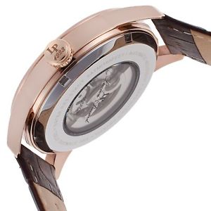 【送料無料】腕時計　ウォッチ　ピンクゴールドケースブラウンベルトクロックlucien piccard para hombres oro rosa estuche correa marrn reloj automtico 10660arg01brw