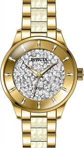 【送料無料】腕時計 ウォッチ ハンドエリアinvicta mujer ngel cuarzo 3 mano blanco esfera reloj 24666