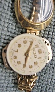 【送料無料】腕時計　ウォッチ　ビンテージレディースゴールドロンドンカクテルvintage seoras reloj de oro 9ct cctel giratorio londres hallmark 1957 das