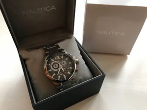 【送料無料】腕時計 ウォッチ ステンレススチールメンズクロノグラフreloj de pulsera nautica ncs600a17547g calidad para hombre de acero inoxidable crongrafo 【送料無料】腕時計 ウォッチ ステンレススチールメンズクロノグラフreloj de pulsera nautica ncs600a17547g calidad para hombre de acero inoxidable crongrafo
