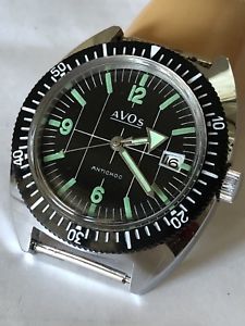 【送料無料】腕時計 ウォッチ ダイバースキューバビンテージdiver scuba vintage avos carica manuale 【送料無料】腕時計 ウォッチ ダイバースキューバビンテージdiver scuba vintage avos carica manuale