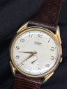【送料無料】腕時計 ウォッチ ロープヴィンテージアラームhoga hand manual winding cuerda vintage watch reloj funcionando 37 mm