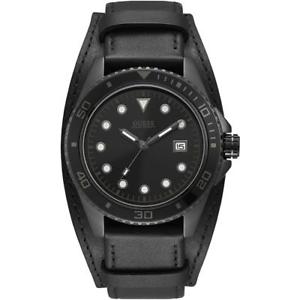 【送料無料】腕時計 ウォッチ サブメートルreloj de hombre guess crew w1051g4 cuero negro sub 100mt nuevo 【送料無料】腕時計 ウォッチ サブメートルreloj de hombre guess crew w1051g4 cuero negro sub 100mt nuevo