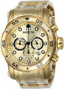 【送料無料】腕時計 ウォッチ プロダイバークォーツストップウォッチ23652 invicta hombres pro diver cuarzo cronmetro 200m color dorado