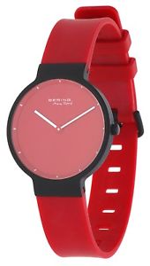 楽天hokushin【送料無料】腕時計　ウォッチ　ベーリングbering max rene seora reloj de pulsera rojo 126318231