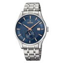 【送料無料】腕時計 ウォッチ アラームスチールnuevo anunciofestina reloj hombre slo el tiempo azul acero f202762(2)