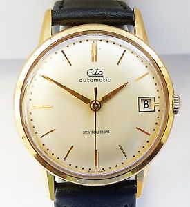 【送料無料】腕時計　ウォッチ　カレンダーウォッチcito 25rubis calendario automtico relojes de pulsera(2)