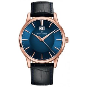 【送料無料】腕時計 ウォッチ クロードベルナールスイスクラシックアラームclaude bernard por edox clsico reloj hombre 6300337rbuir hecho en suiza