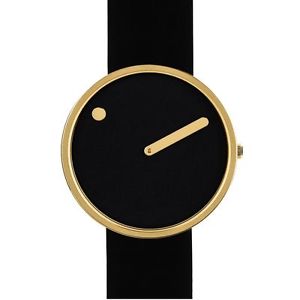 腕時計　ウォッチ　ベルトrosendahl picto negro reloj de oro correa medio 43387