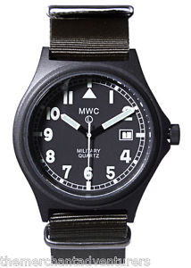 ̵ӻסåĥƥ륹Хåƥ꡼ϥåߥΥmwc g10bh 50m stealth cuarzo militar reloj la batera hatch luminova