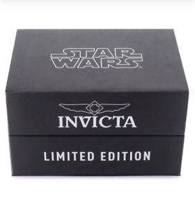 【送料無料】腕時計　ウォッチ　スターウォーズブラックステンレススチールinvicta mujer star wars automtico 300m negro reloj acero inoxidable 26162