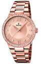 【送料無料】腕時計 ウォッチ アラームピンクステンレススチールreloj mujer festina mademoiselle f167212 de acero inoxidable rosa(2)